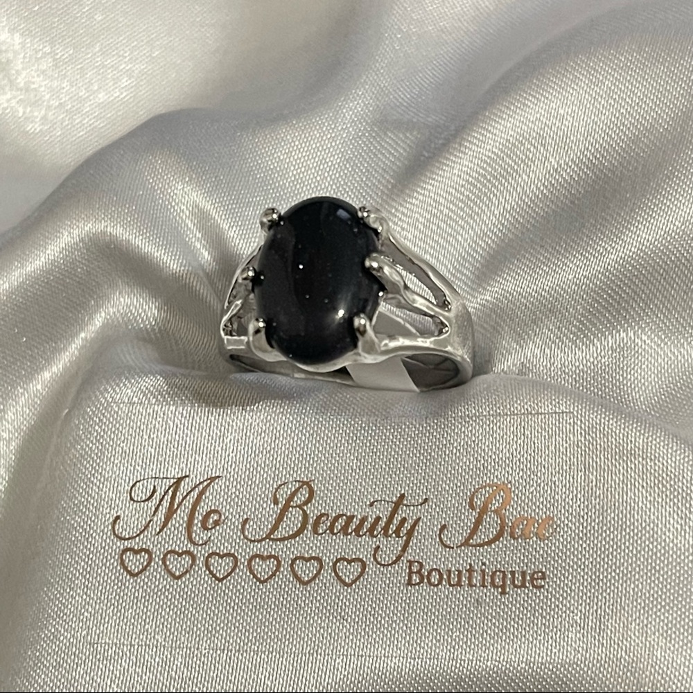 Blue Sandstone Ring - Picture 3 of 6